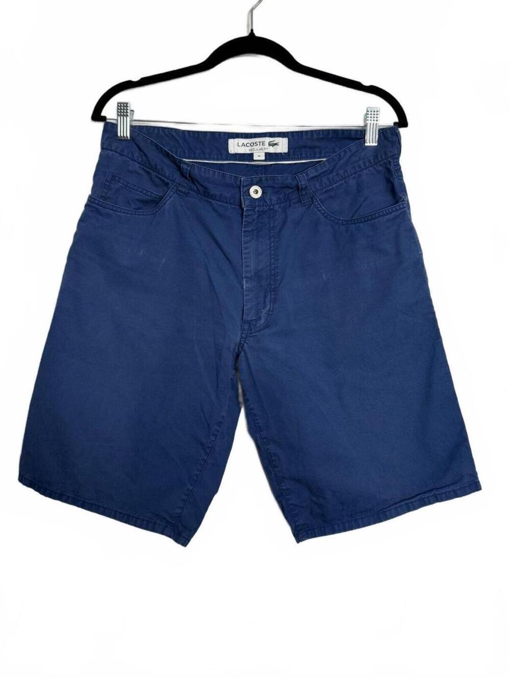 Lacoste Regular Fit Blue Shorts Size 32
